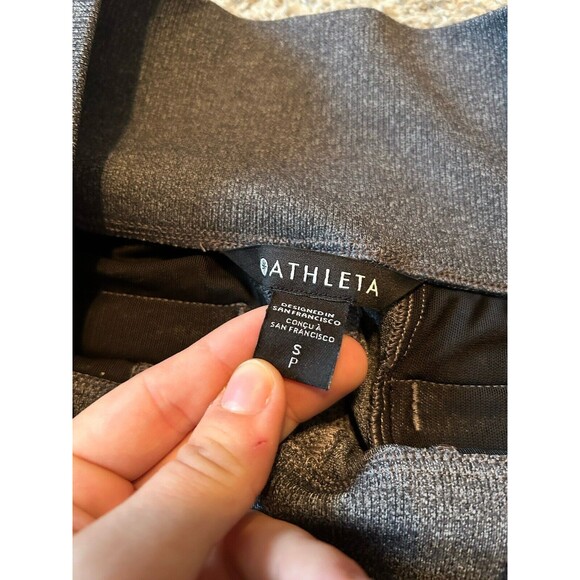 Athleta Venice Jogger Pant Womens Small Heather Gray High EUC - Picture 6 of 7